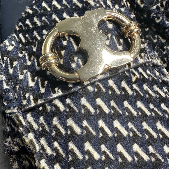 Tory Burch 'Gemini Link' Genuine Calf Hair Driving Loafer - Picture 4 of 8